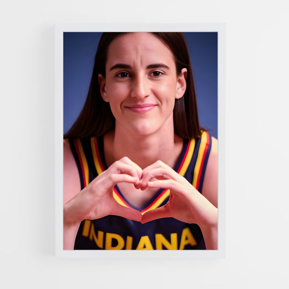 Poster Love & Victory – affiche Basketball (vue 3)
